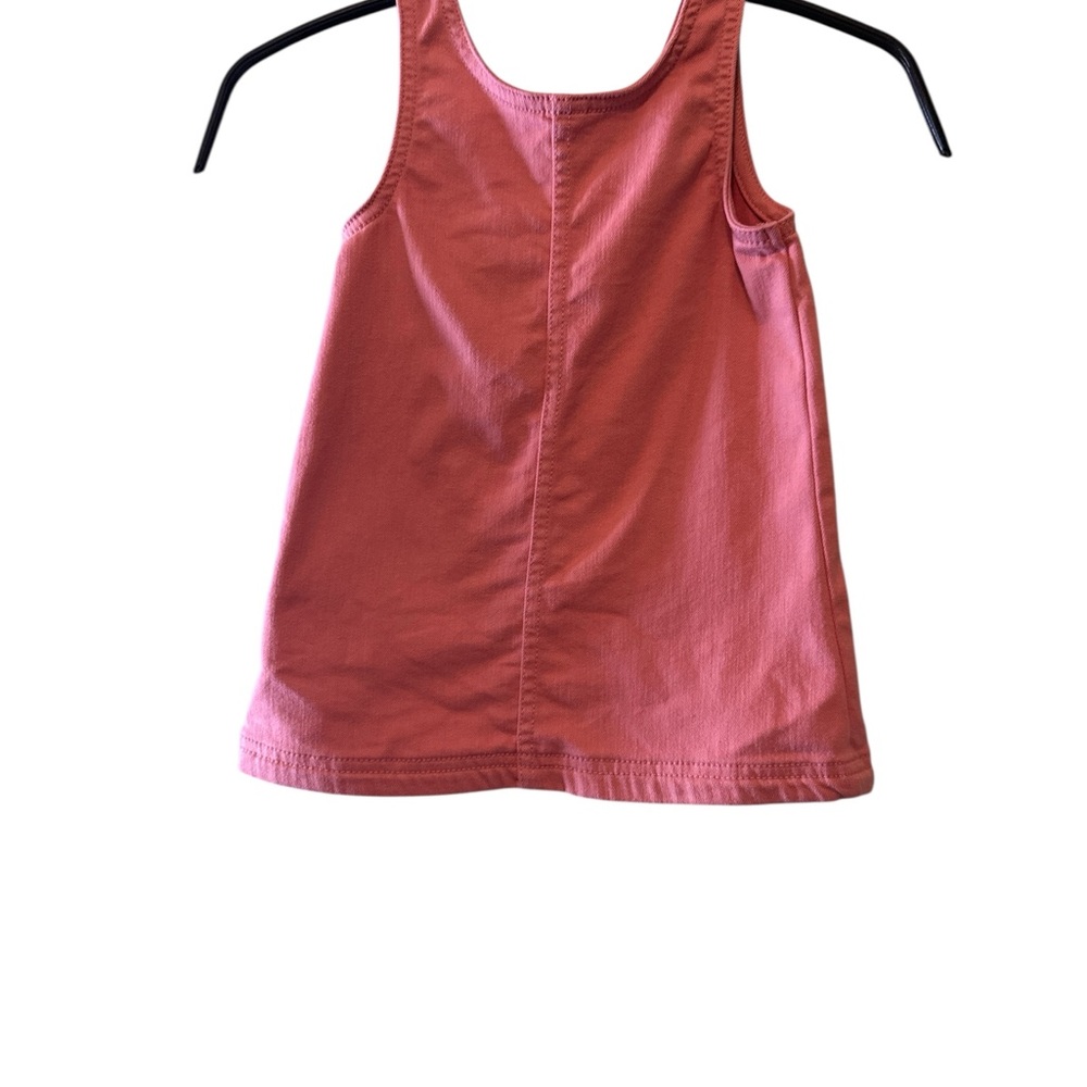 Old Navy Dress Baby Girl Pink Sz 18-24 Sleeveless Jumper Pullover Dress